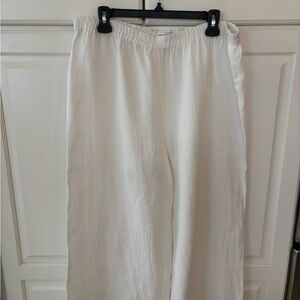 Maria Sartini Women’s 100% linen pants.  US 34‎ EU 50.